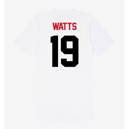 Arkansas State - NCAA Women's Soccer : Alexia Watts - Women's V-Neck T-Shirt-1