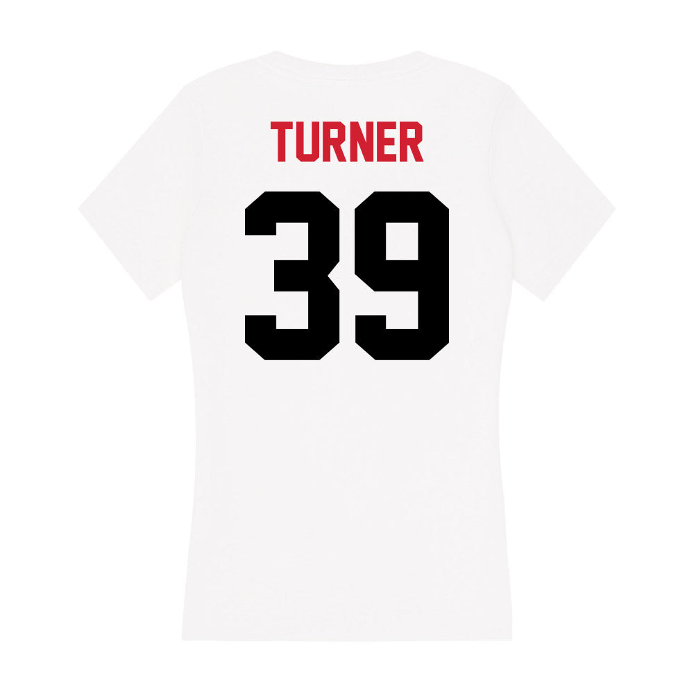 Arkansas State - NCAA Baseball : Kole Turner - Women's V-Neck T-Shirt-1