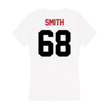 Arkansas State - NCAA Football : Tristian Smith - Women's V-Neck T-Shirt-1