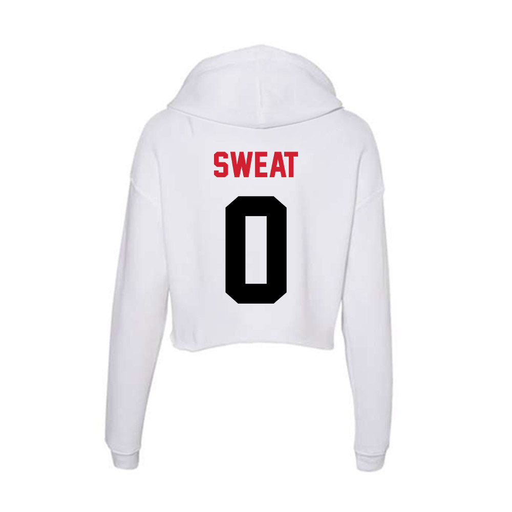 Arkansas State - NCAA Women's Soccer : Taylor Sweat - Women's Crop Fleece Hoodie-1