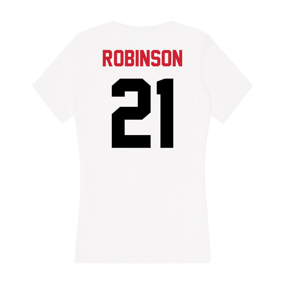 Arkansas State - NCAA Women's Soccer : McKenzie Robinson - Women's V-Neck T-Shirt-1