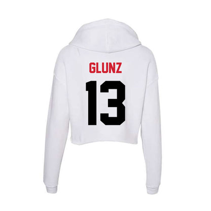 Arkansas State - NCAA Women's Volleyball : Haley Glunz - Women's Crop Fleece Hoodie-1