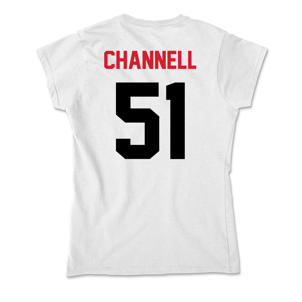 Arkansas State - NCAA Football : Cade Channell - Soft Style Women’s T-Shirt-1