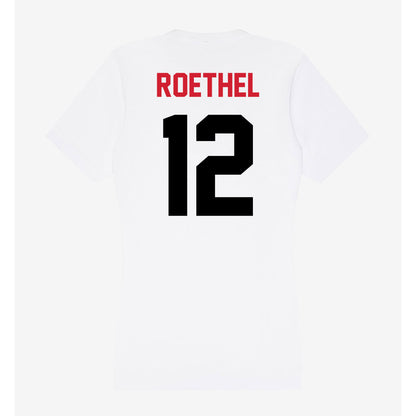 Arkansas State - NCAA Women's Volleyball : Eden Roethel - Women's V-Neck T-Shirt-1