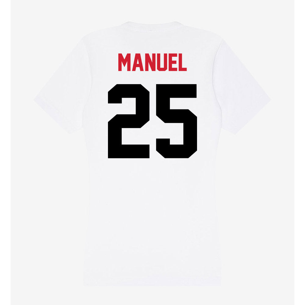 Arkansas State - NCAA Baseball : Cole Manuel - Women's V-Neck T-Shirt-1