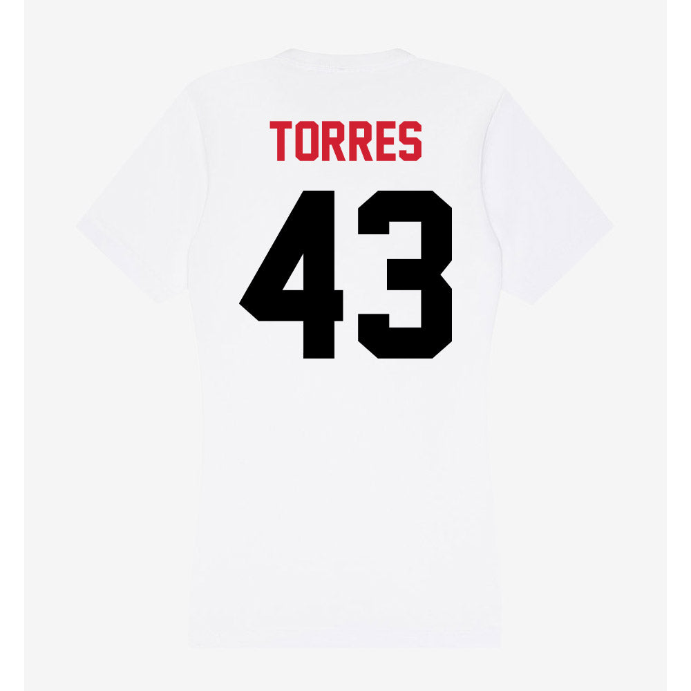Arkansas State - NCAA Baseball : Raulinno Torres - Women's V-Neck T-Shirt-1
