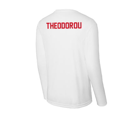 Arkansas State - NCAA Women's Gymnastics : Alex Theodorou - Activewear Long Sleeve T-Shirt-1