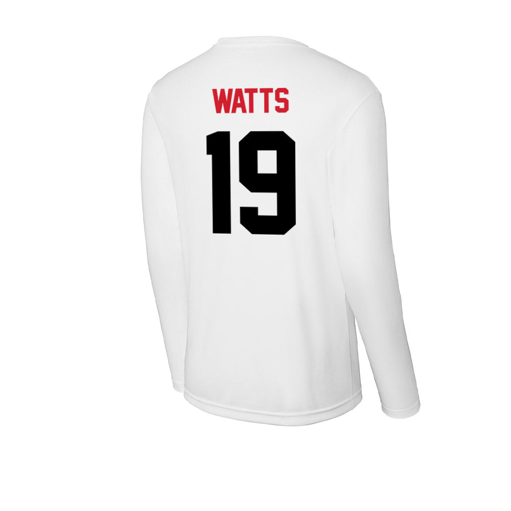 Arkansas State - NCAA Women's Soccer : Alexia Watts - Activewear Long Sleeve T-Shirt-1