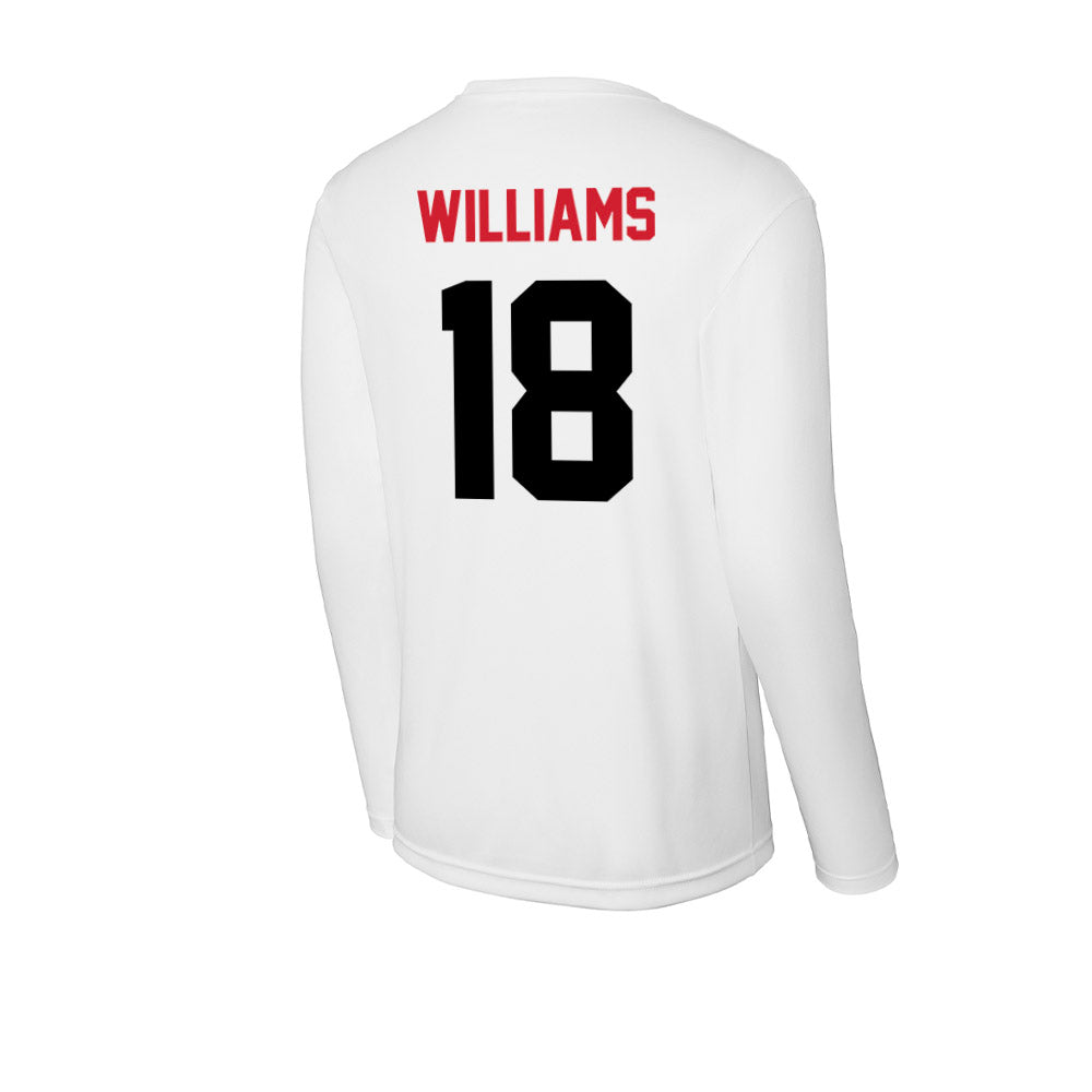 Arkansas State - NCAA Football : Kyle Williams - Performance Long Sleeve T-Shirt-1