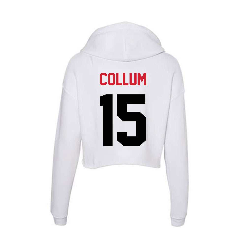 Arkansas State - NCAA Women's Volleyball : Addison Collum - Women's Crop Fleece Hoodie-1