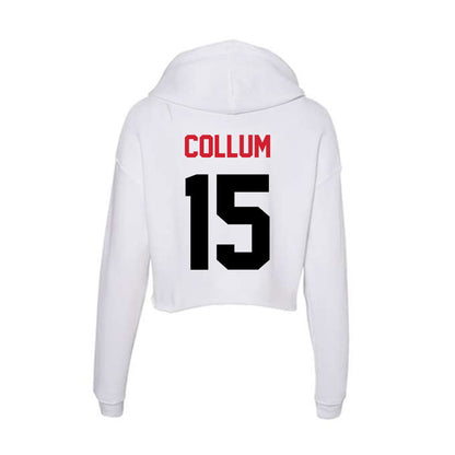 Arkansas State - NCAA Women's Volleyball : Addison Collum - Women's Crop Fleece Hoodie-1