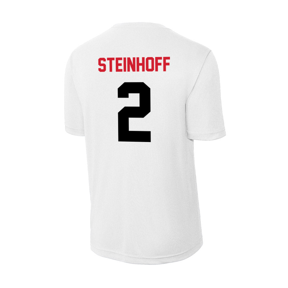 Arkansas State - NCAA Women's Soccer : Katie Steinhoff - Performance T-Shirt-1