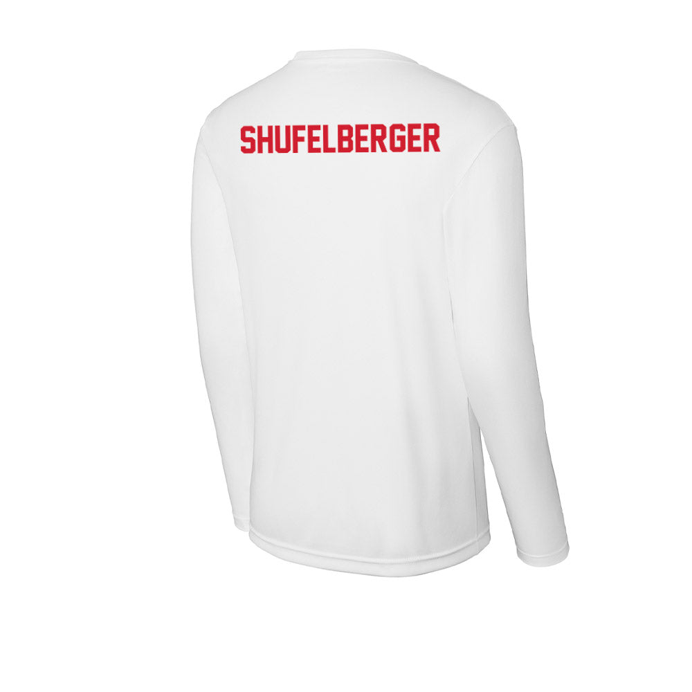 Arkansas State - NCAA Women's Track & Field : Jaybe Shufelberger - Performance Long Sleeve T-Shirt-1
