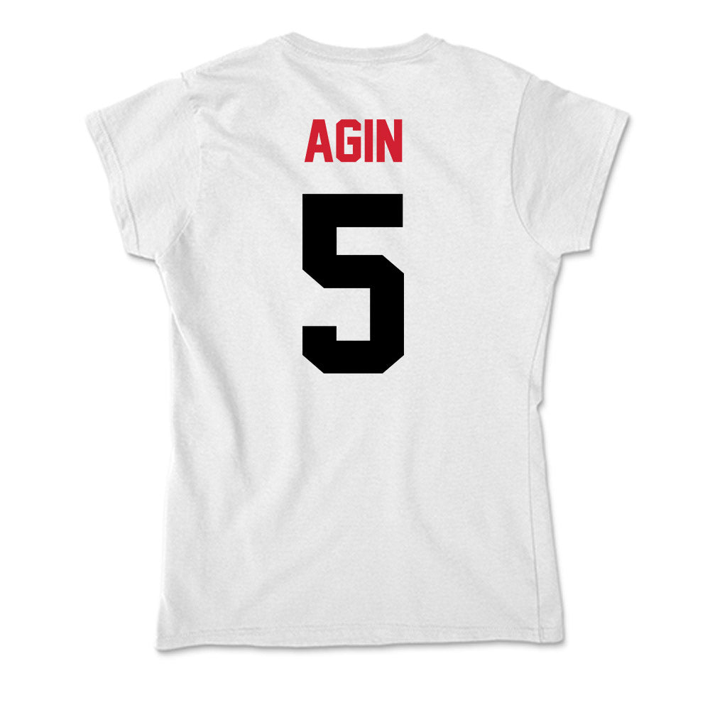 Arkansas State - NCAA Women's Soccer : Grace Agin - Soft Style Women’s T-Shirt-1