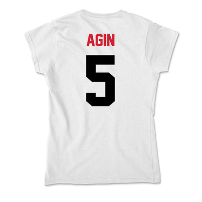 Arkansas State - NCAA Women's Soccer : Grace Agin - Soft Style Women’s T-Shirt-1