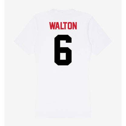 Arkansas State - NCAA Baseball : Lane Walton - Women's V-Neck T-Shirt-1