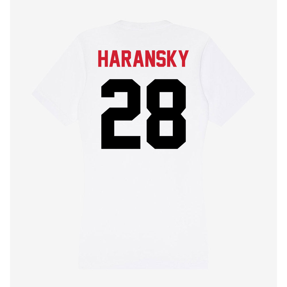 Arkansas State - NCAA Women's Soccer : Katy Haransky - Women's V-Neck T-Shirt-1