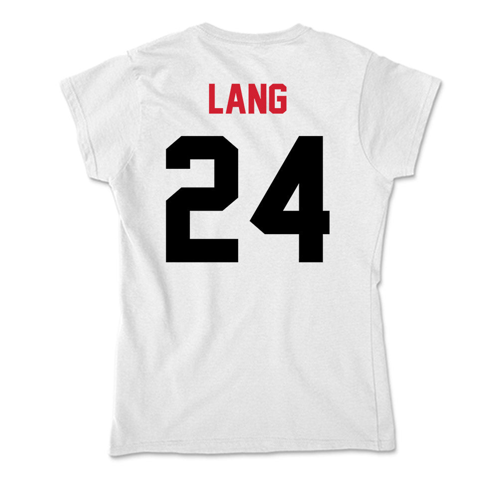 Arkansas State - NCAA Women's Bowling : Amanda Lang - Soft Style Women’s T-Shirt-1