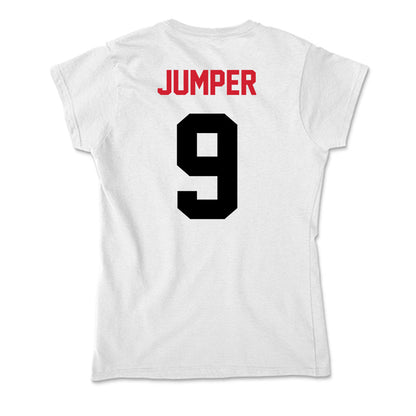 Arkansas State - NCAA Baseball : Cross Jumper - Soft Style Women’s T-Shirt-1
