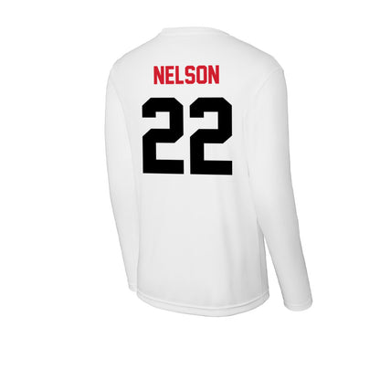 Arkansas State - NCAA Football : Nigel Nelson - Activewear Long Sleeve T-Shirt-1