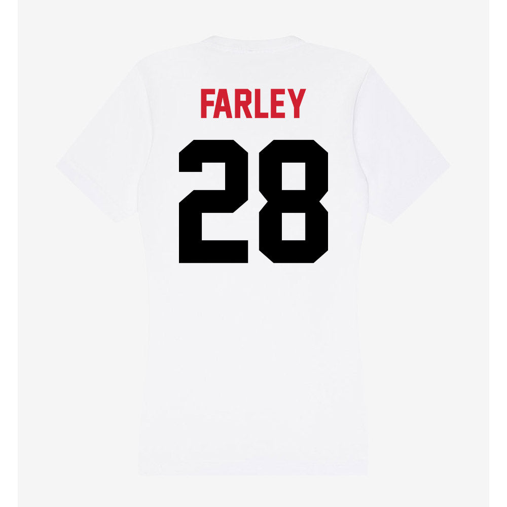Arkansas State - NCAA Baseball : Dylan Farley - Women's V-Neck T-Shirt-1