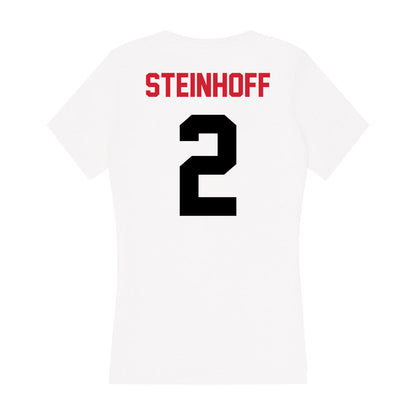 Arkansas State - NCAA Women's Soccer : Katie Steinhoff - Women's V-Neck T-Shirt-1