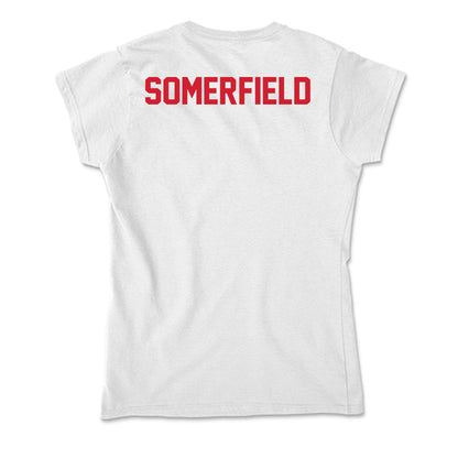 Arkansas State - NCAA Men's Golf : Chris Somerfield - Soft Style Women’s T-Shirt-1