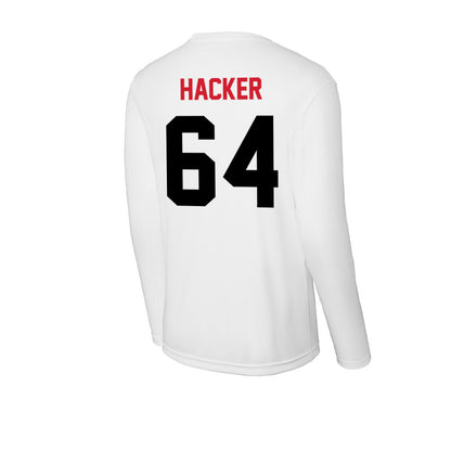 Arkansas State - NCAA Football : Noah Hacker - Activewear Long Sleeve T-Shirt-1