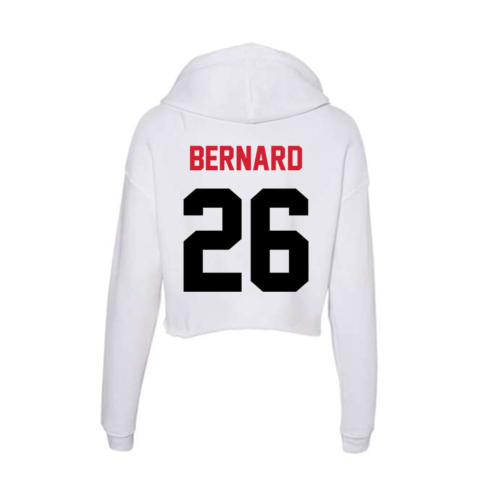 Arkansas State - NCAA Women's Soccer : Rylee Bernard - Women's Crop Fleece Hoodie-1