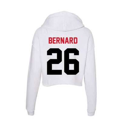 Arkansas State - NCAA Women's Soccer : Rylee Bernard - Women's Crop Fleece Hoodie-1