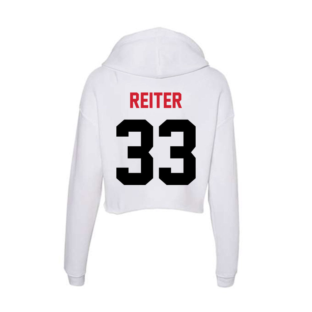 Arkansas State - NCAA Women's Soccer : Halle Reiter - Women's Crop Fleece Hoodie-1