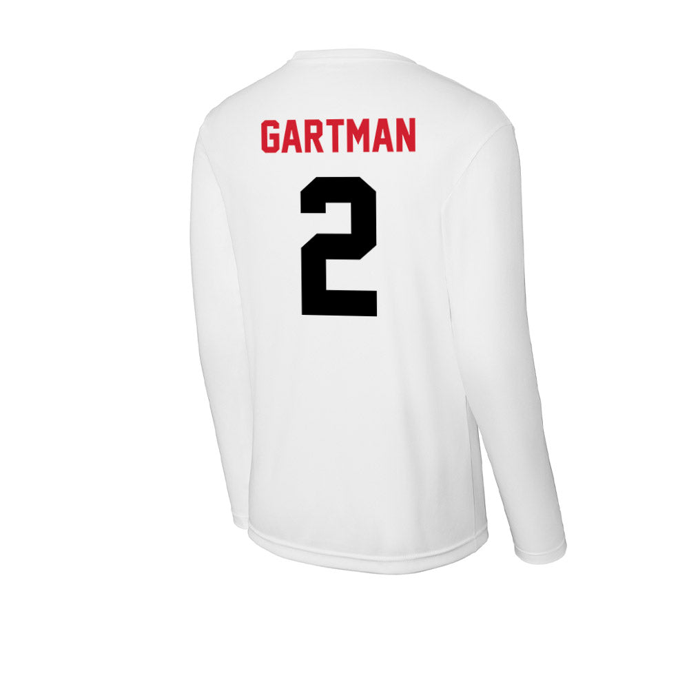 Arkansas State - NCAA Baseball : Andrew Gartman - Activewear Long Sleeve T-Shirt-1