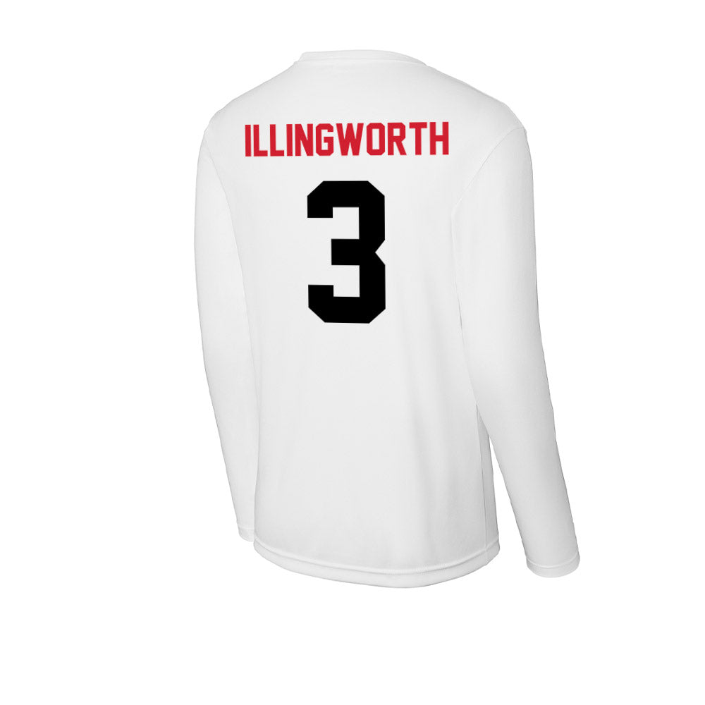Arkansas State - NCAA Baseball : Jackson Illingworth - Activewear Long Sleeve T-Shirt-1