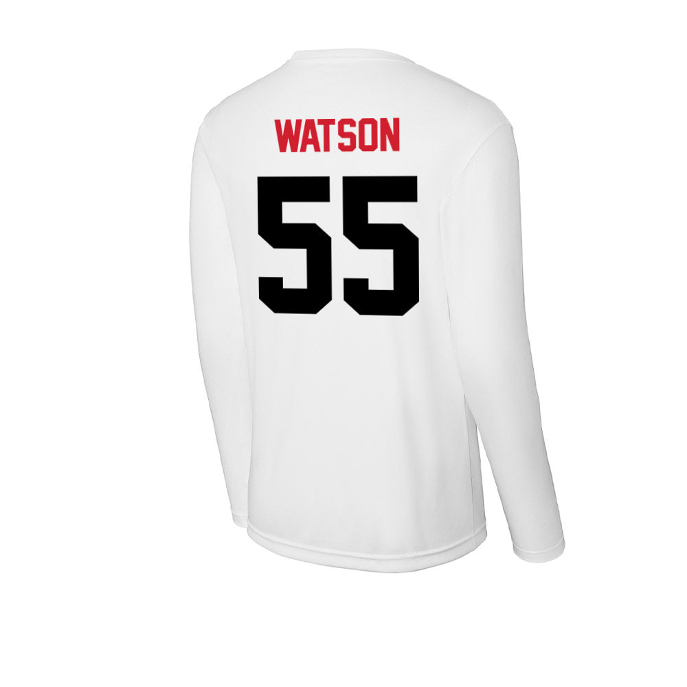 Arkansas State - NCAA Football : Aleric Watson - Activewear Long Sleeve T-Shirt-1