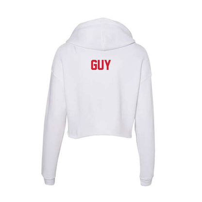 Arkansas State - NCAA Women's Track & Field : Liya Guy - Women's Crop Fleece Hoodie-1