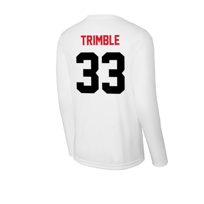 Arkansas State - NCAA Baseball : James Trimble - Activewear Long Sleeve T-Shirt-1