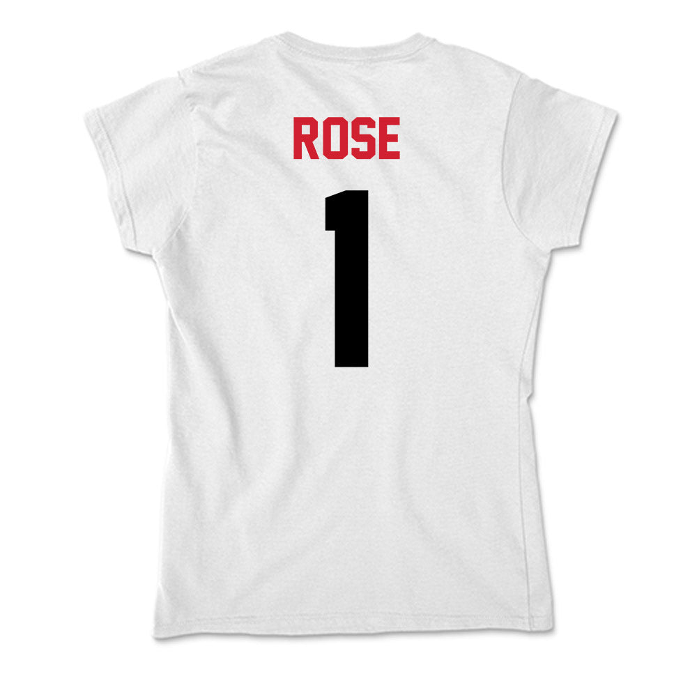 Arkansas State - NCAA Women's Basketball : Crislyn Rose - Soft Style Women’s T-Shirt-1