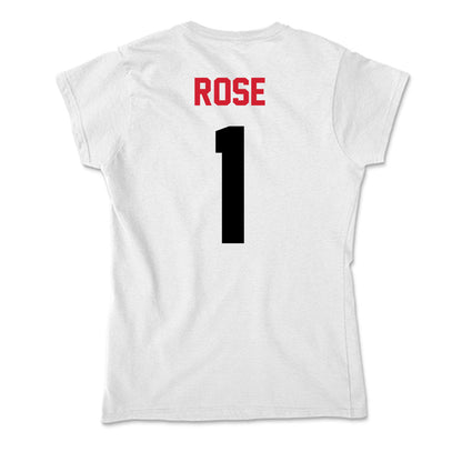 Arkansas State - NCAA Women's Basketball : Crislyn Rose - Soft Style Women’s T-Shirt-1