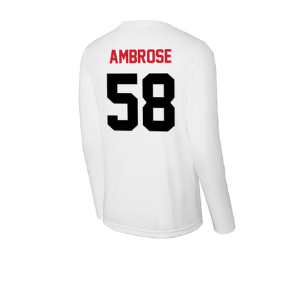 Arkansas State - NCAA Football : Cameron Ambrose - Performance Long Sleeve T-Shirt-1
