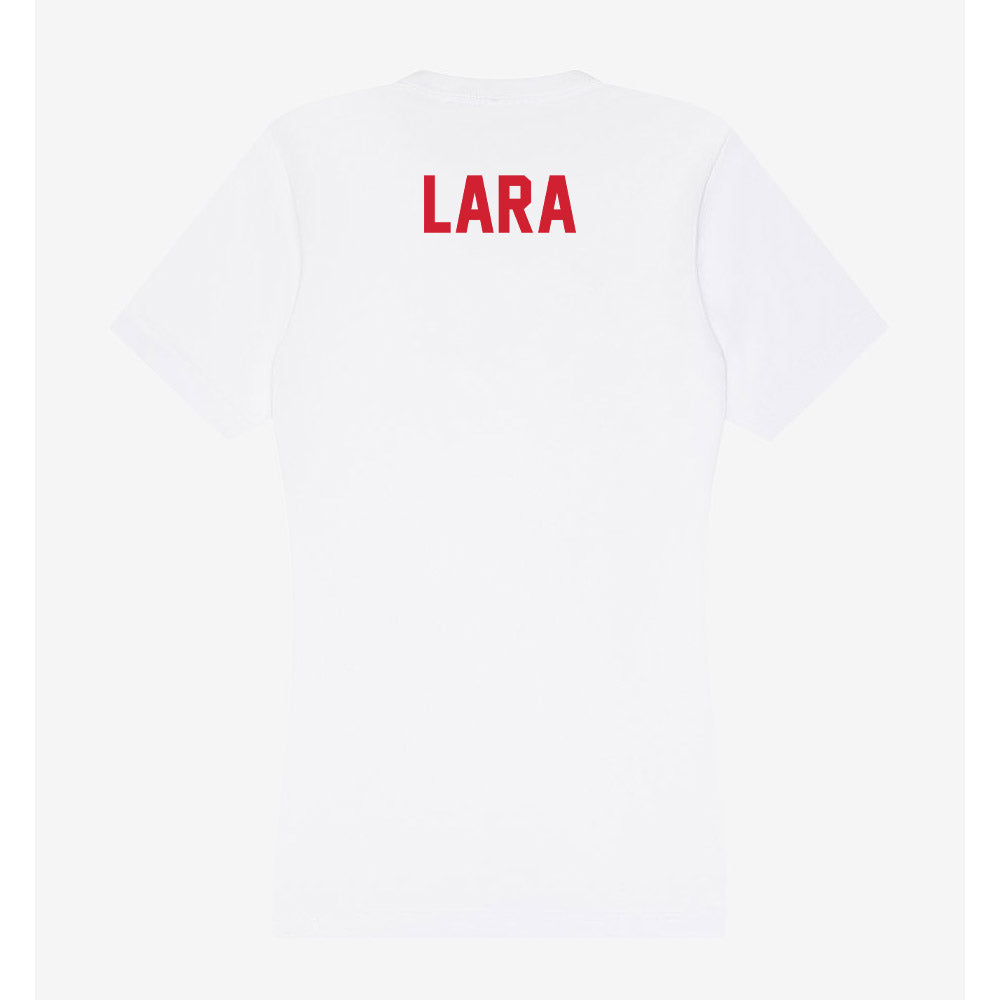 Arkansas State - NCAA Women's Track & Field : Alexandra Lara - Women's V-Neck T-Shirt-1