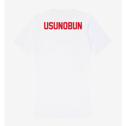 Arkansas State - NCAA Women's Track & Field : Queen Usunobun - Women's V-Neck T-Shirt-1