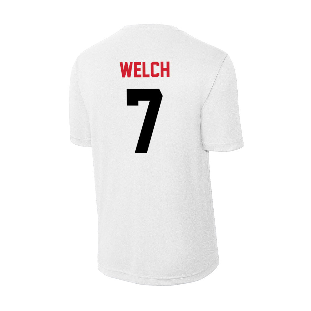 Arkansas State - NCAA Women's Bowling : Faith Welch - Performance T-Shirt-1