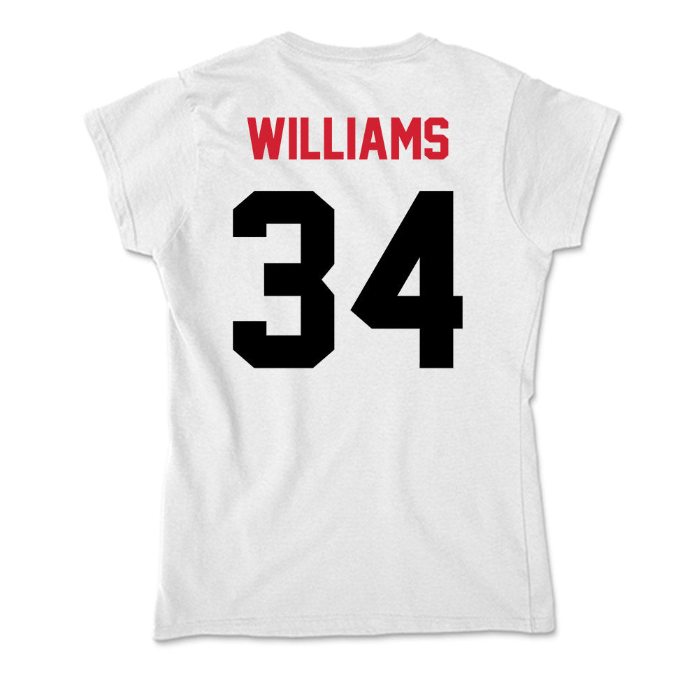 Arkansas State - NCAA Football : Marquis Williams - Soft Style Women’s T-Shirt-1