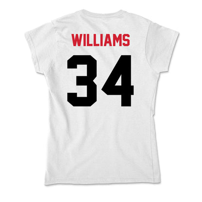 Arkansas State - NCAA Football : Marquis Williams - Soft Style Women’s T-Shirt-1