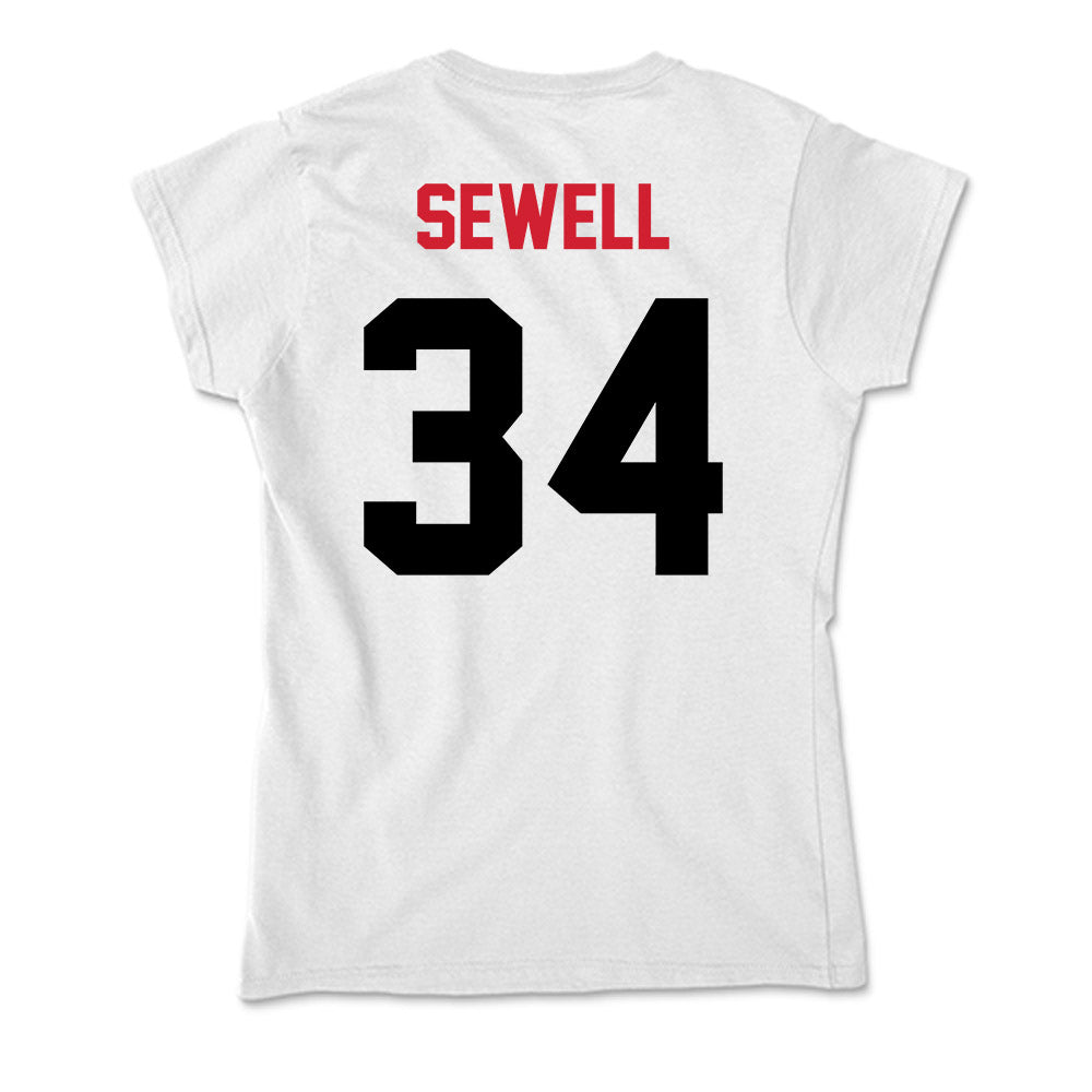 Arkansas State - NCAA Baseball : Isaac Sewell - Soft Style Women’s T-Shirt-1