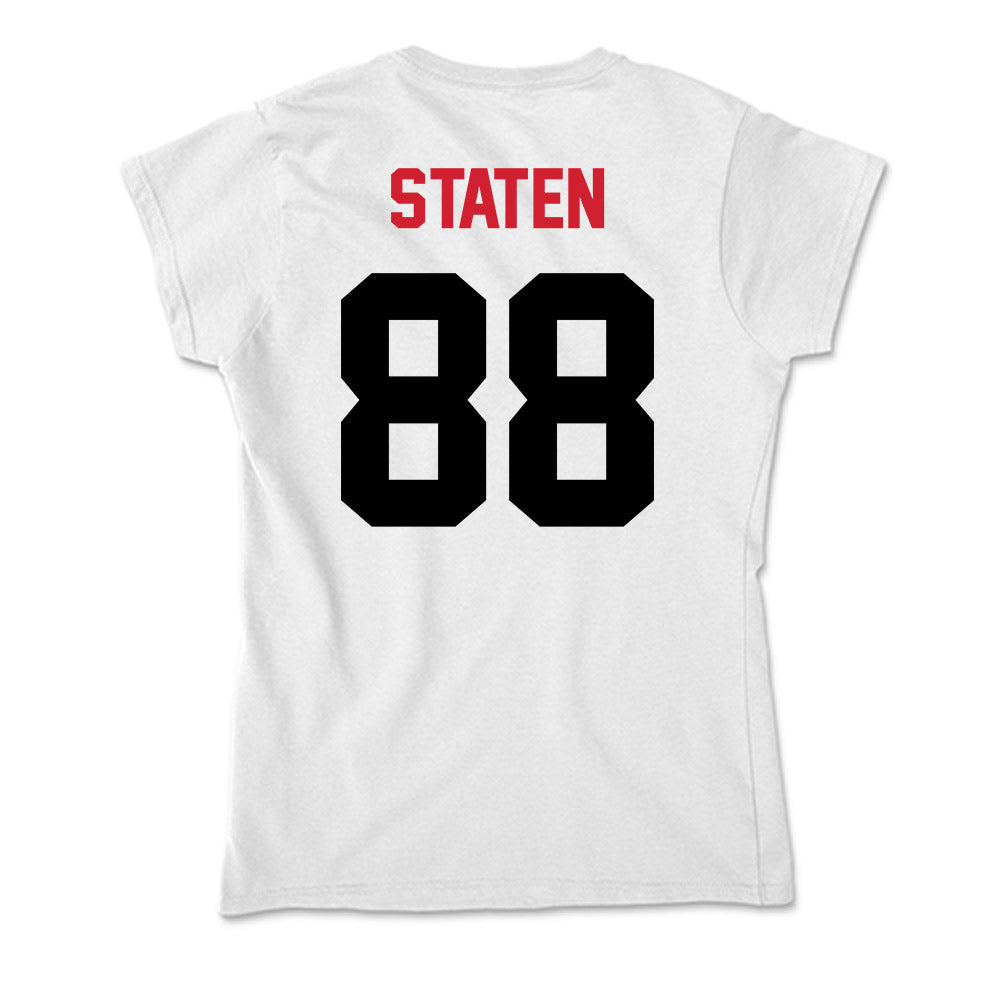 Arkansas State - NCAA Football : Andrew Staten - Soft Style Women’s T-Shirt-1
