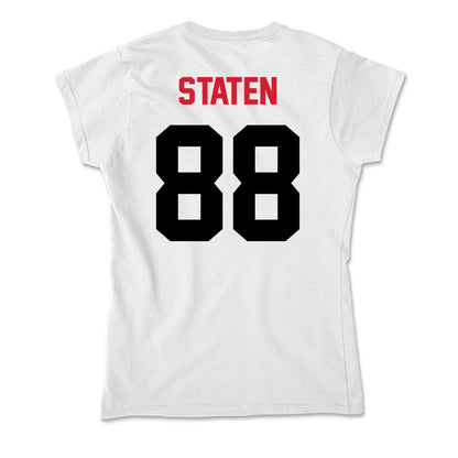 Arkansas State - NCAA Football : Andrew Staten - Soft Style Women’s T-Shirt-1