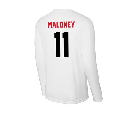Arkansas State - NCAA Women's Volleyball : Mia Maloney - Performance Long Sleeve T-Shirt-1