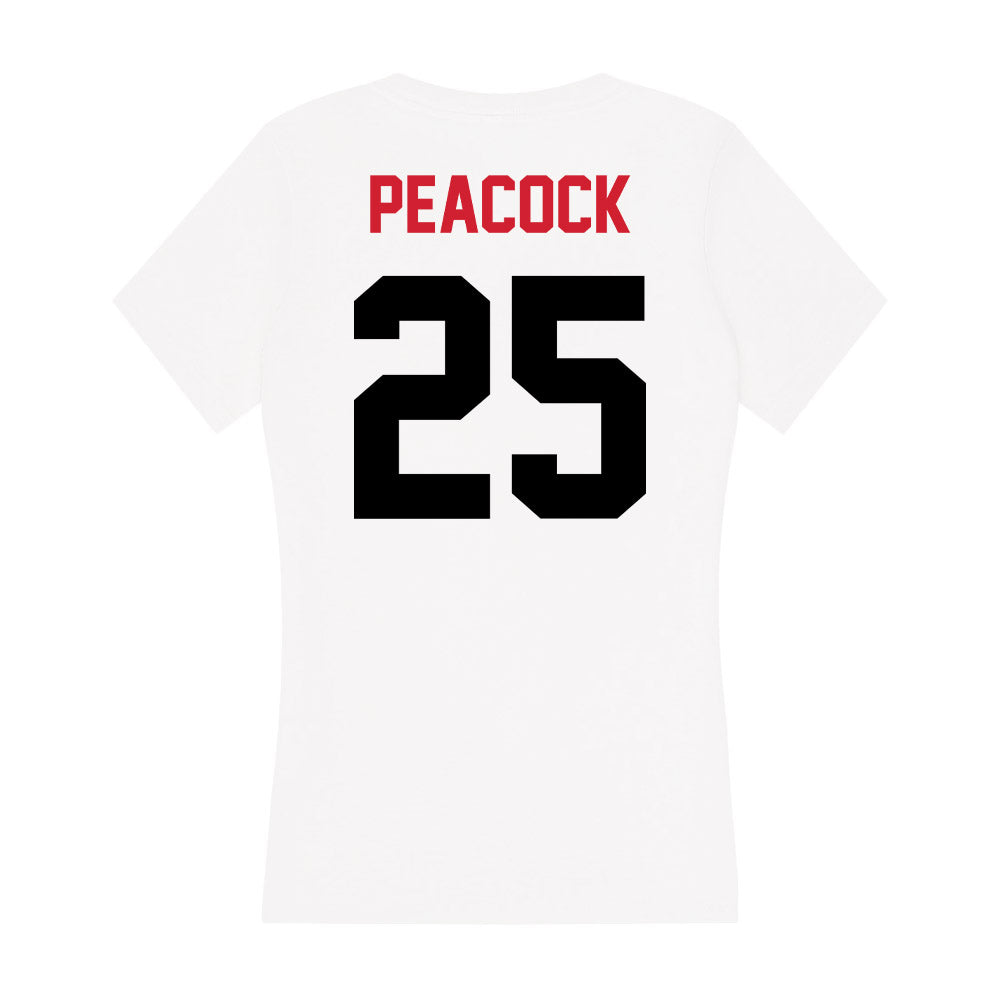 Arkansas State - NCAA Women's Soccer : Keelyn Peacock - Women's V-Neck T-Shirt-1