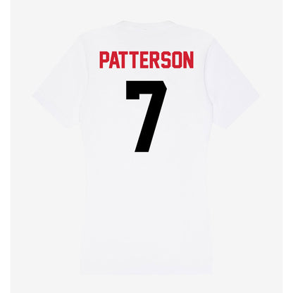 Arkansas State - NCAA Football : Courtney Patterson - Women's V-Neck T-Shirt-1